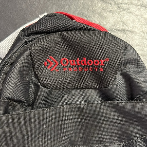 3 for $15 Deal - Outdoor Products • 13L day backpack • black and red - Picture 2 of 4